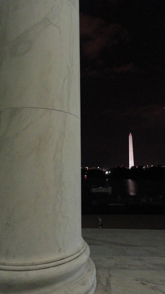 Washington Monument, taken from Lincoln Memorial